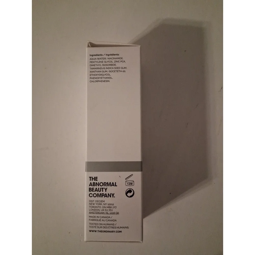 The Ordinary Niacinamide 10% + Zinc 1% Smoothing Serum for Blemish-Prone Skin